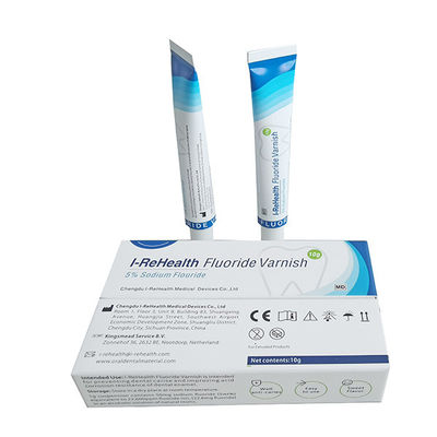 10g 5% Sodium Fluoride Varnish Untuk Pelindung Gigi Pediatrik Dengan CE
