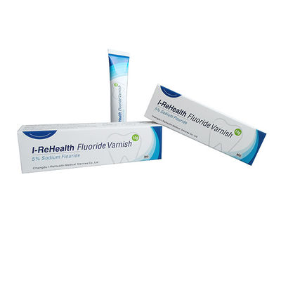 10g / Potongan Kuning 5% Sodium Fluoride Varnish Untuk Anak