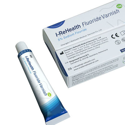 10ml Rasa Buah 5% Sodium Fluoride Varnish 22600ppm Di Dental CE ISO
