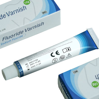CE ISO bersertifikat 5% Natrium Fluoride Catok gigi dengan rasa melon untuk mencegah karies gigi