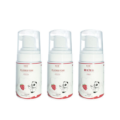 CE 200ml Dental Fluoride Foam Rasa Stroberi Untuk Gigi Sensitif