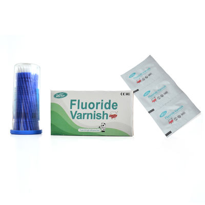 0.4g Warna Putih Fluoride Varnish Perawatan Gigi Fluoride Untuk Pencegahan Kerusakan Gigi Dengan CE