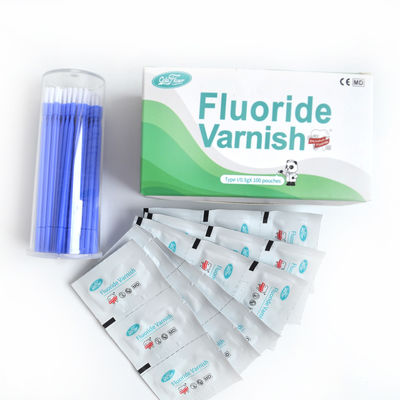 White Dental Care 0.5g Fluoride Varnish Untuk Kerusakan Gigi Dengan ISO