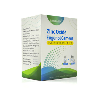 Polymer diperkuat Zinc Oxide Eugenol Cement Bahan gigi esensial