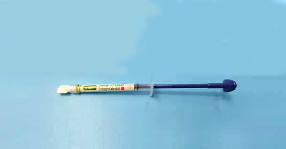 Pasta kalsium hidroksida pracampuran dengan yodoform - 2 g per jarum suntik Bahan pengisi saluran akar untuk gigi permanen primer dan muda