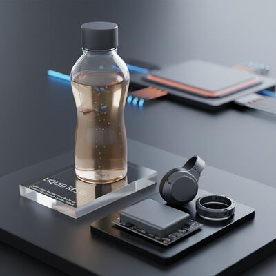 Resin Cair Resin pengeras cahaya dengan ketahanan panas sedang yang cocok untuk elektronik konsumen dan finishing tahan lama