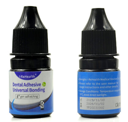 8th Gen Light Curing Universal Bonding Self-Etching Dental Adhesive dengan Multi-Fungsi dan Sensitivitas Posterasi Rendah