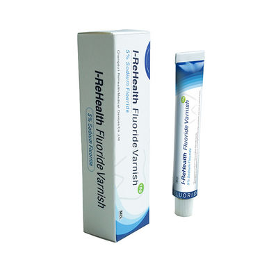 Natural Resin 5% Naf Sticky Dental Varnish Fluoride Mencegah Kerusakan Gigi