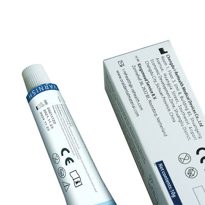 Pernis Fluorida Pediatrik Lengket Cepat Kering Untuk Gigi Sensitif 10g