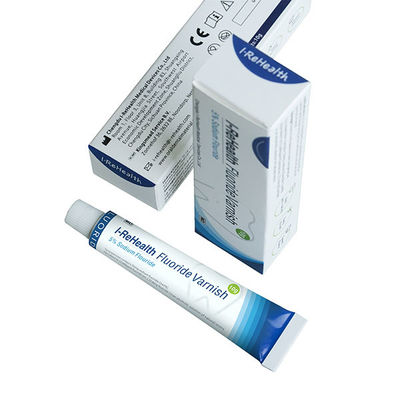 Melon Flavour 5% NaF Topical Dental Varnish Fluoride Mencegah Karies Gigi