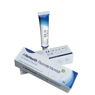 Pengeringan Cepat 5% NaF Pernis Fluorida Gigi Untuk Orang Dewasa Mencegah Karies Gigi