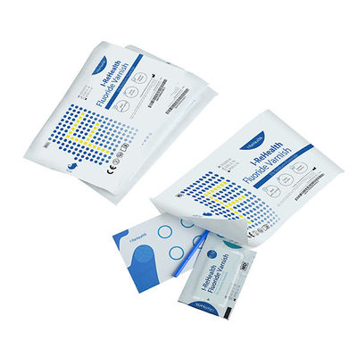 CE 22600ppm Topikal Pediatric Fluoride Varnish Rasa Manis 0.5g 10 Set