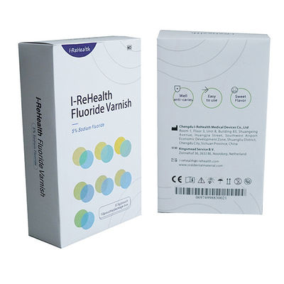 Saya ReHealth Gigi Varnish Perlindungan 60-150 Orang Gigi Fluoride Pengobatan