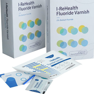 Aplikasi Topikal Pediatric Fluoride Varnish 0.5g 10 Set Kit Terpisah