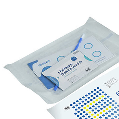 0.5g 10 Set Pernis Gigi Fluoride Cepat Kering Untuk Gigi Anak-anak